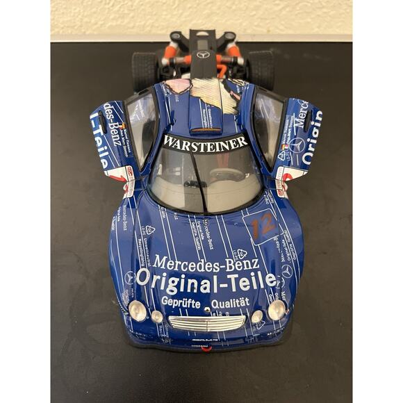 Maisto 1/18 Scale diecast 38848 - Mercedes Benz CLK-GTR Mobil1 - Blue - Picture 3 of 9